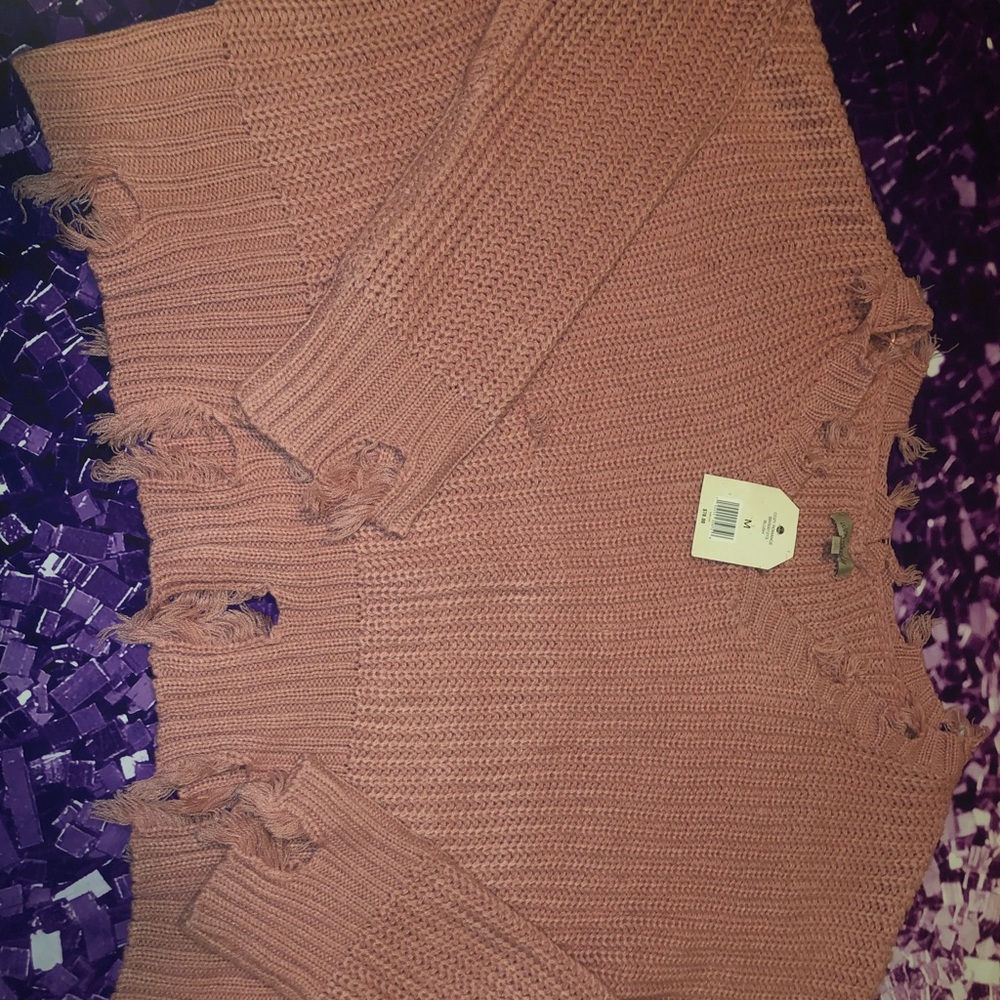 Pink Sweater